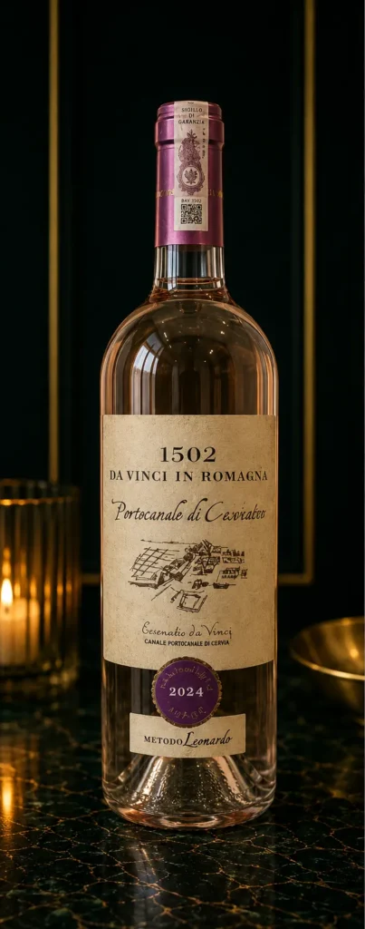 1502 Da Vinci in Romagna Rosato Sangiovese 2024 - Księgarnia Smaków_col1_part1
