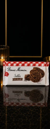 Bonne Maman Sablés tout chocolat – francuskie ciasteczka czekoladowe