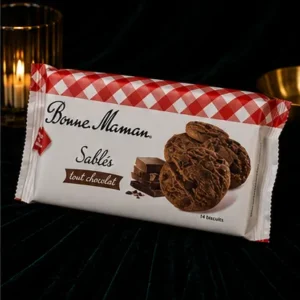 Bonne Maman Sablés tout chocolat – francuskie ciasteczka czekoladowe_col2_part1