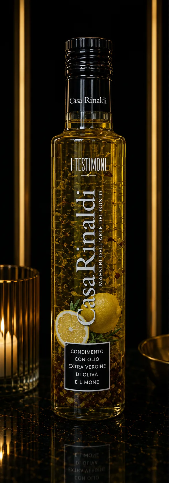 Casa Rinaldi Olio Extra Vergine e Limone 250 ml – oliwa cytrynowa_col1_part1
