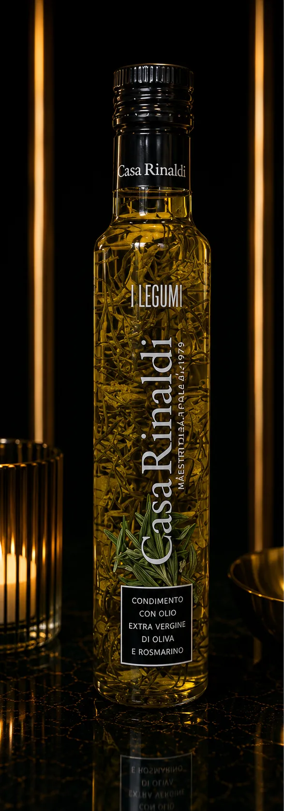 Casa Rinaldi Olio Extra Vergine e Rosmarino 250 ml – oliwa z rozmarynem_col1_part1