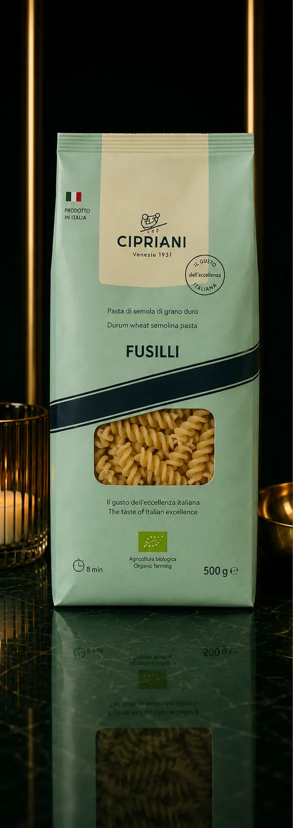 Cipriani Fusilli Bio 500 g – makaron świderki_col1_part1