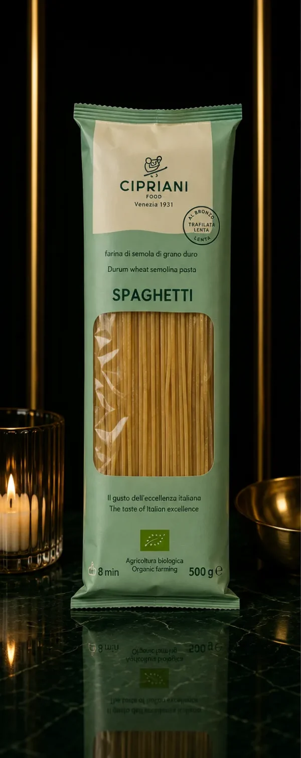 Cipriani Spaghetti Bio 500 g – makaron włoski_col1_part1