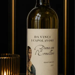Da Vinci I Capolavori “Dama con l’Ermellino” Pinot Grigio Rubicone IGT_col1_part1