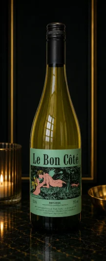 Domaine des Lauriers Le Bon Côté Blanc IGP Pays d’Oc_col1_part1