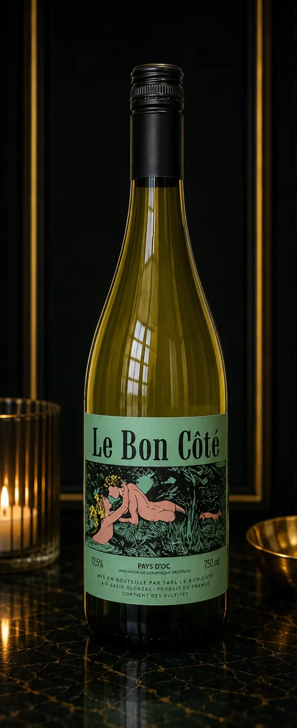 Domaine des Lauriers Le Bon Côté Blanc IGP Pays d’Oc_col1_part1