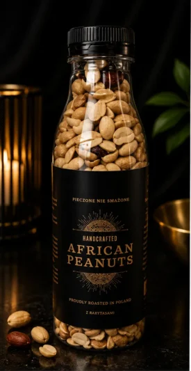 Handcrafted African Peanuts z żurawiną 330 g – pieczone orzeszki premium_col1_part1