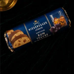 Niederegger Marzipan Brot Rum-Traube 125 g – marcepan z rumem i rodzynkami w mlecznej czekoladzie_col2_part2
