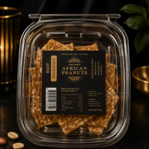 Orzeszki w karmelu 100 g – Handcrafted African Peanuts blok premium_col1_part1