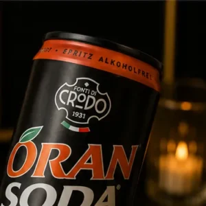 Crodo OranSoda Spritz – Włoski Bezalkoholowy Aperitif z Chininą i Pomarańczą – 330 ml_col2_part3
