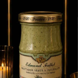 Edmond Fallot Moutarde Verte à l’Estragon 210 g_col1_part1