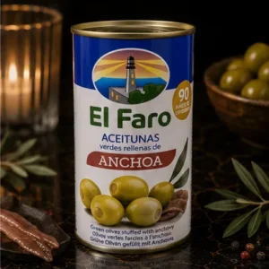 El Faro Oliwki zielone z anchois 350 g 150 g_col2_part1