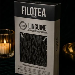 Filotea Linguine al Nero di Seppia makaron jajeczny 250 g_col2_part1