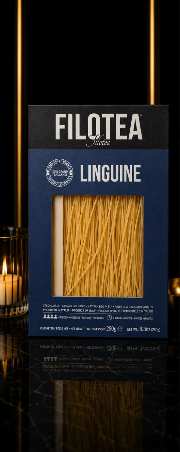 Filotea Linguine makaron jajeczny 250 g_col1_part1