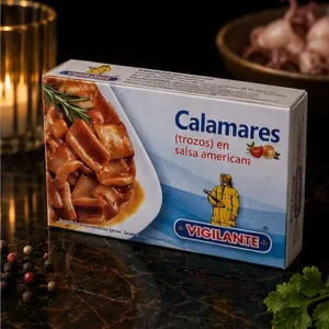 Kalmary w Sosie Amerykańskim Vigilante – Calamares en Salsa Americana – 115 g_col2_part1