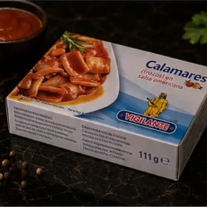 Kalmary w Sosie Amerykańskim Vigilante – Calamares en Salsa Americana – 115 g_col2_part2