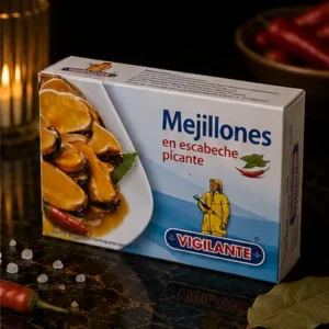 Mejillones en Escabeche Picante Vigilante – Małże w pikantnej zalewie – 115 g_col2_part1