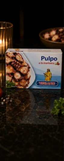Pulpo a la Marinera Vigilante – Ośmiornica w sosie marynarskim – 115 g_col1_part1