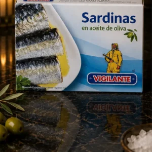 Sardinas en Aceite de Oliva Vigilante – Sardynki w oliwie z oliwek – 120 g_col1_part1