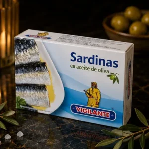 Sardinas en Aceite de Oliva Vigilante – Sardynki w oliwie z oliwek – 120 g_col2_part1