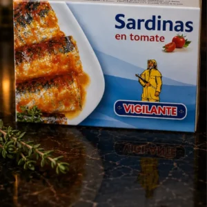 Sardynki w pomidorach Vigilante – sardynki w sosie pomidorowym – 120 g_col1_part1