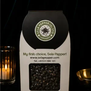 Sela Pepper – Kambodżański Czarny Pieprz Ziarnisty Premium z Memot – 50 g_col2_part1