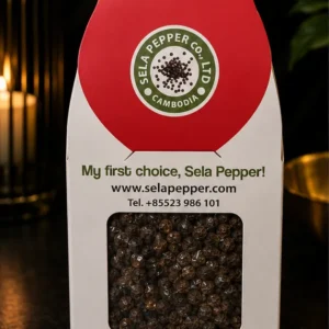 Sela Pepper – Kambodżański Czerwony Pieprz Ziarnisty Premium z Memot – 50 g_col1_part1