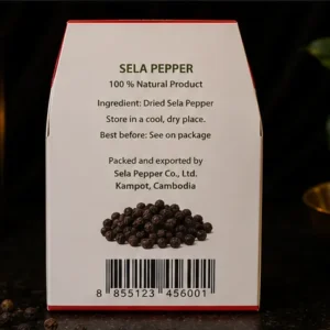 Sela Pepper – Kambodżański Czerwony Pieprz Ziarnisty Premium z Memot – 50 g_col1_part2