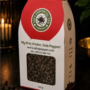 Sela Pepper – Kambodżański Czerwony Pieprz Ziarnisty Premium z Memot – 50 g_col2_part1