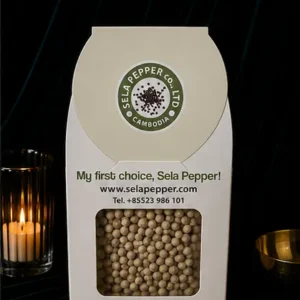 Sela Pepper Pieprz Biały Ziarnisty 50 g – Kampot Kambodża Premium_col2_part1