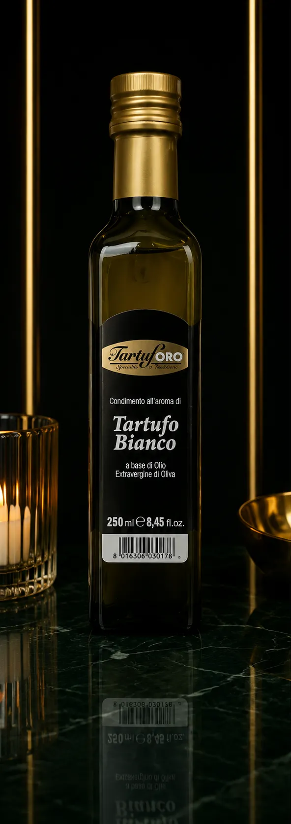 TartufOro Oliwa z Białą Truflą – Condimento al Tartufo Bianco – 250 ml_col1_part1