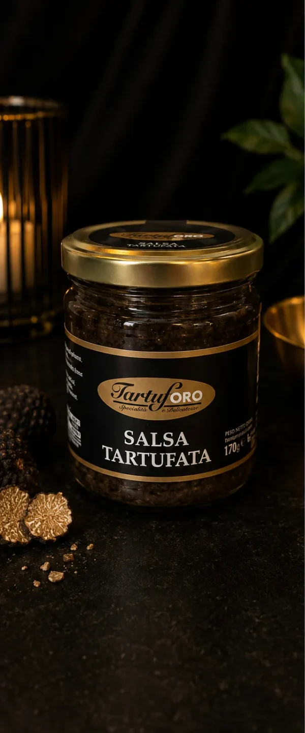 TartufOro Salsa Tartufata – Sos Truflowy z Tuber aestivum – 170 g_col1_part1
