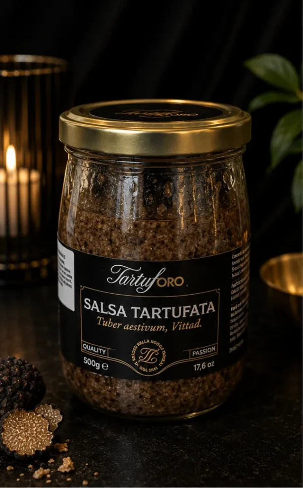 TartufOro Salsa Tartufata – Sos Truflowy z Tuber aestivum – 500 g_col1_part1