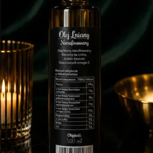 Olej Lniany Nierafinowany Bioswena (500 ml)_col2_part3