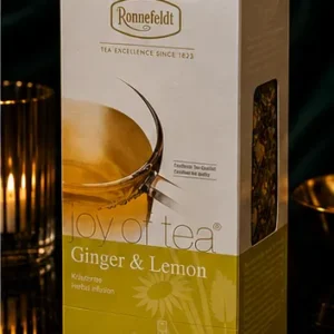 Ziołowa herbata Ronnefeldt Joy Of Tea Ginger & Lemon 15x4g_col2_part1